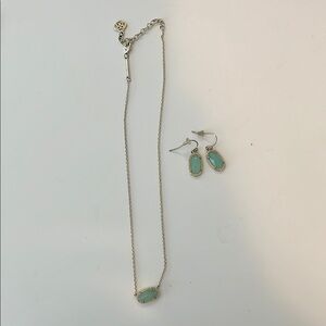 Kendra Scott || Elisa Necklace + Lee Earring Bundle